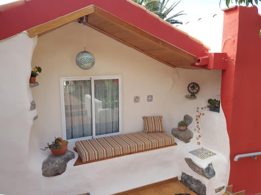 Appartement Hyggeland II - Oase Der Ruhe Im Palmendorf Tazo à Vallehermoso Extérieur photo